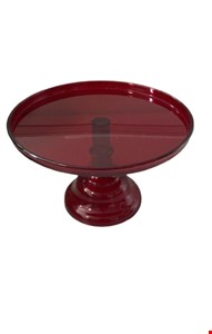 Suporte Acrílico Vermelho 23cmD 15cmA M