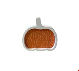 Temático Halloween - Abóbora Decorativa 18cmA 19cmL Temático Halloween - Abóbora Decorativa 18cmA 19cmL