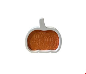 Temático Halloween - Abóbora Decorativa 18cmA 19cmL Temático Halloween - Abóbora Decorativa 18cmA 19cmL