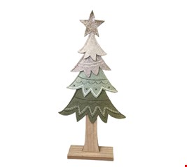 Temático Natal- Árvore de Natal Verde e Dourado 40cmA Temático Natal- Árvore de Natal Verde e Dourado 40cmA