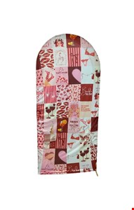 Painel Oval Vertical Tecido Sublimado Lingerie 2mA X 1mL