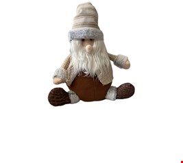 Temático Natal- Papai Noel Sentado Marrom Temático Natal- Papai Noel Sentado Marrom