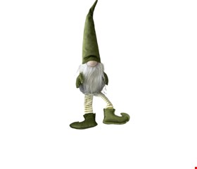 Temático Natal- Duende de Tecido Chapéu Verde P 