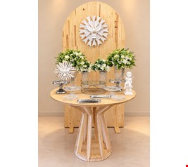 Decoração Infantil - Batizado Prata & Cristal IV
