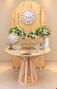 Decoração Infantil - Batizado Prata & Cristal IV
