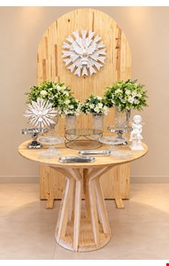 Decoração Infantil - Batizado Prata & Cristal IV