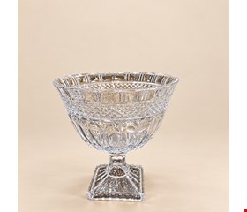 Compoteira Cristal Funda com Borda M