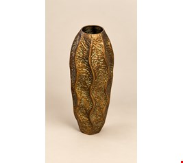 Vaso Dourado Envelhecido 60cmA