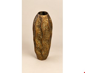 Vaso Dourado Envelhecido 60cmA