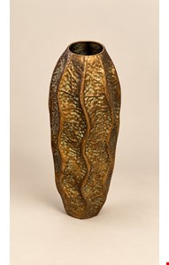 Vaso Dourado Envelhecido 60cmA