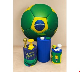 Kit Adulto Luxo - Futebol Copa XXXIX Kit Adulto Luxo - Futebol Copa XXXIX