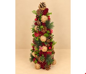 Temático Natal- Árvore de Natal centro de Mesa 48cmA