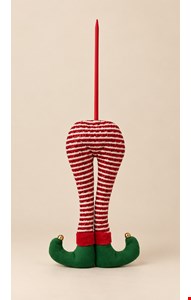 Temático Natal- Perna de Duende Com Vareta 50cmC