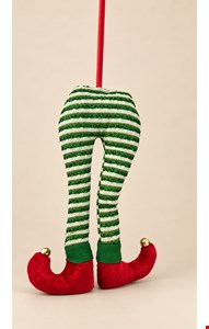 Temático Natal- Perna de Duende Com Vareta 50cmC Temático Natal- Perna de Duende Com Vareta 50cmC
