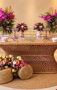 Decoração Adulto - Vime Roxo